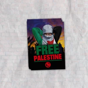 Aufkleber: Free Palestine