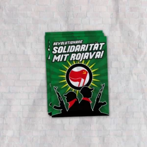 Aufkleber: Revolutionäre Solidarität mit Rojava