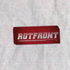 Aufkleber: Rotfront