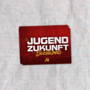 Aufkleber: Jugend Zukunft Sozialismus