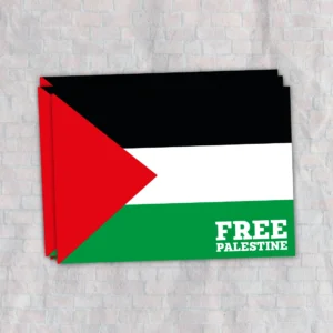 Free Palestine Flag Sticker